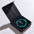 Astra verte | Argent sterling 925 | Bracelet en verre solaire